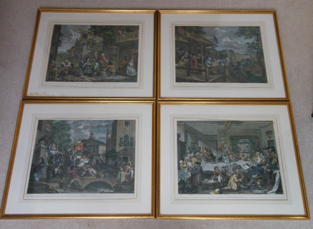Four Hogarth Prints - 