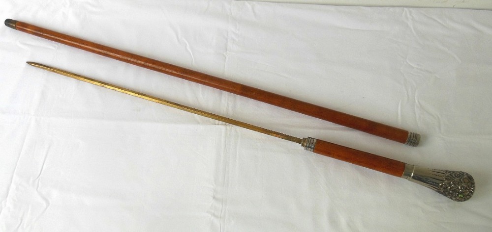 Malacca Walking Cane Sword Stick