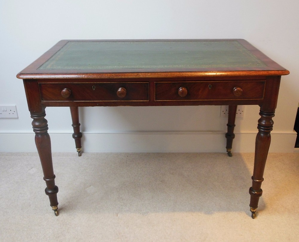 Victorian Mahogany Writing Table