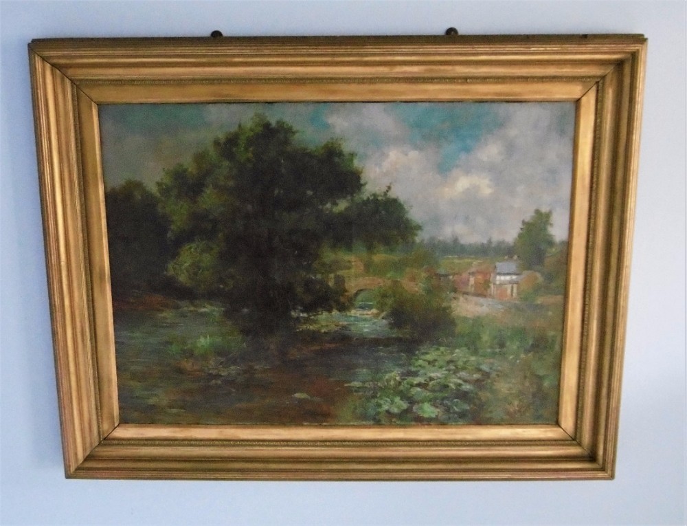 Oil on canvas 