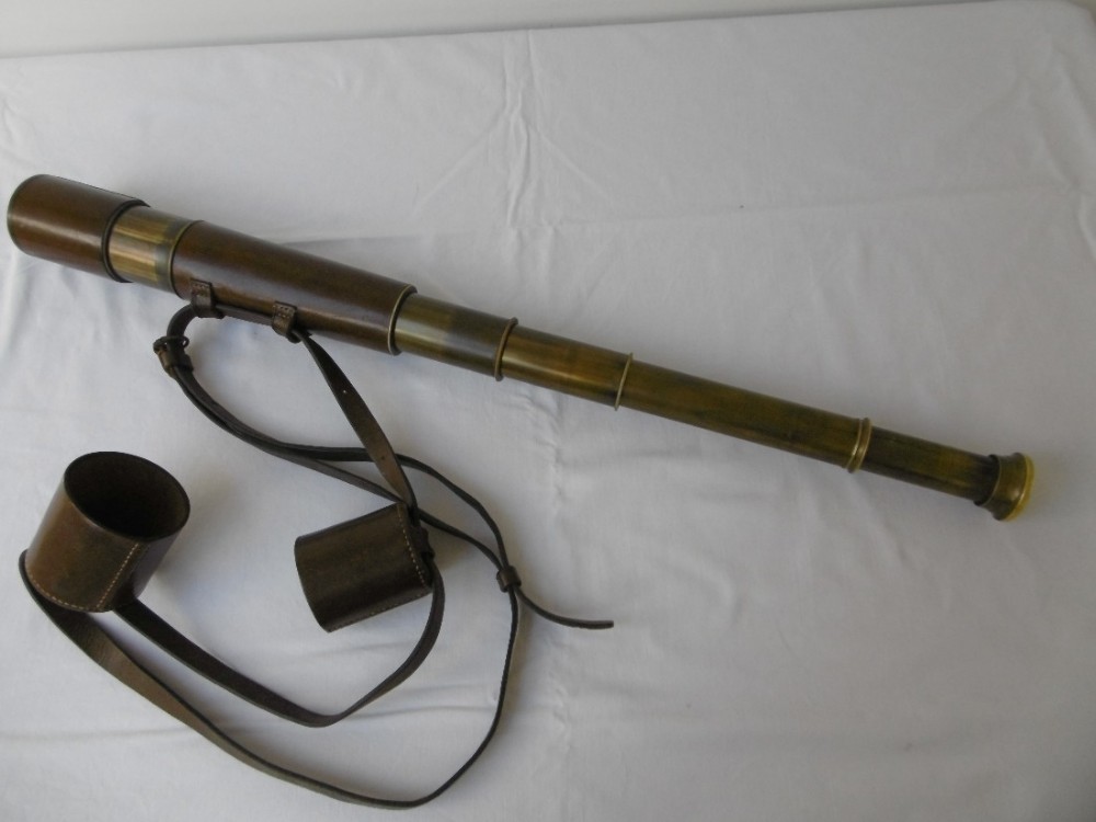 Brass 4 Draw Telescope 