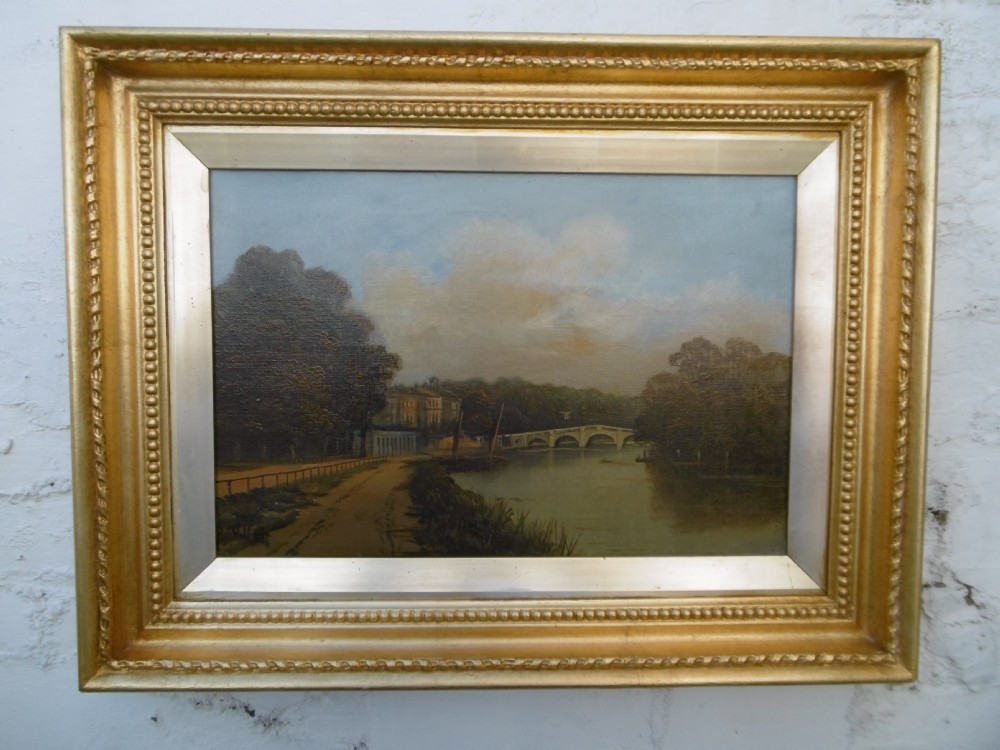 Pair of Oils of Richmond by James Isaiah Lewis  View IV