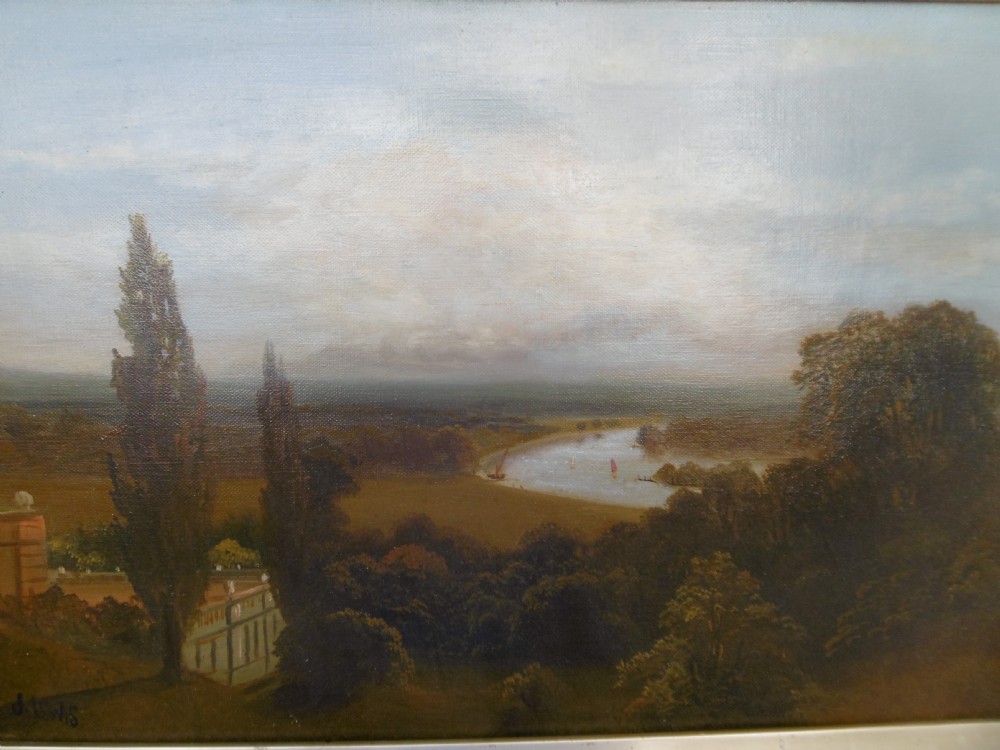Pair of Oils of Richmond by James Isaiah Lewis  View IX
