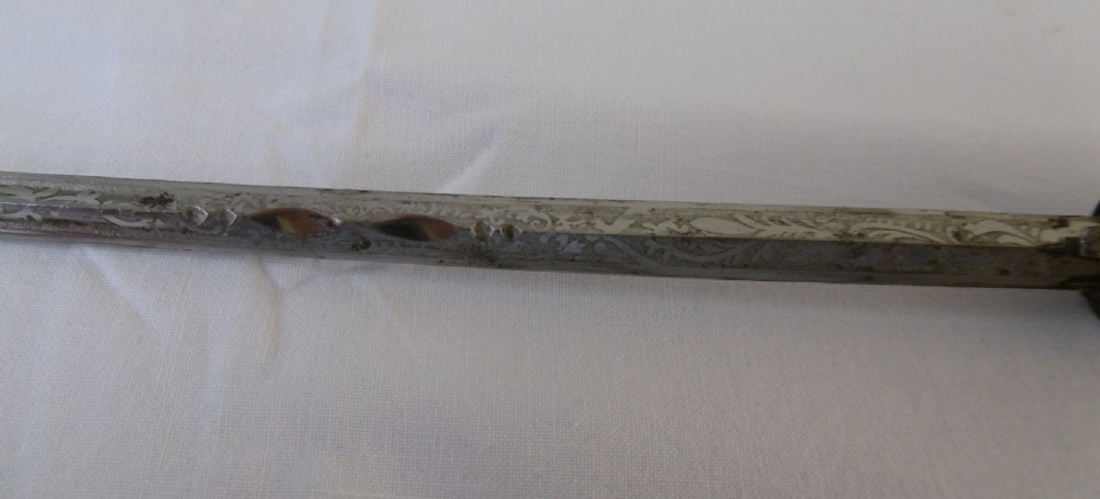 Silver Handled Malacca Sword Stick View VIII