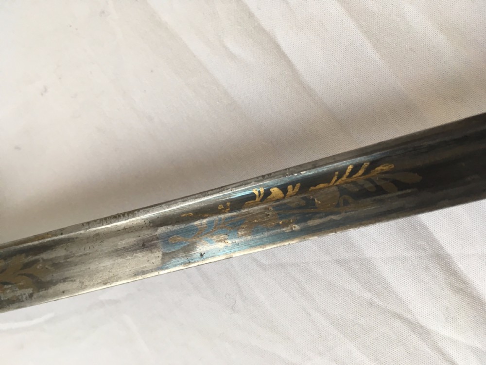 Silver Topped Malacca Sword Stick View IV