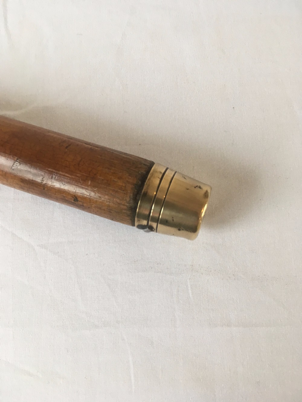 Silver Topped Malacca Sword Stick View VIII