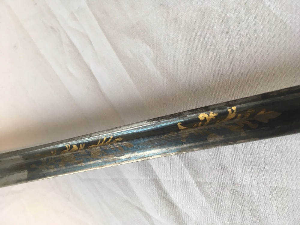 Silver Topped Malacca Sword Stick View X