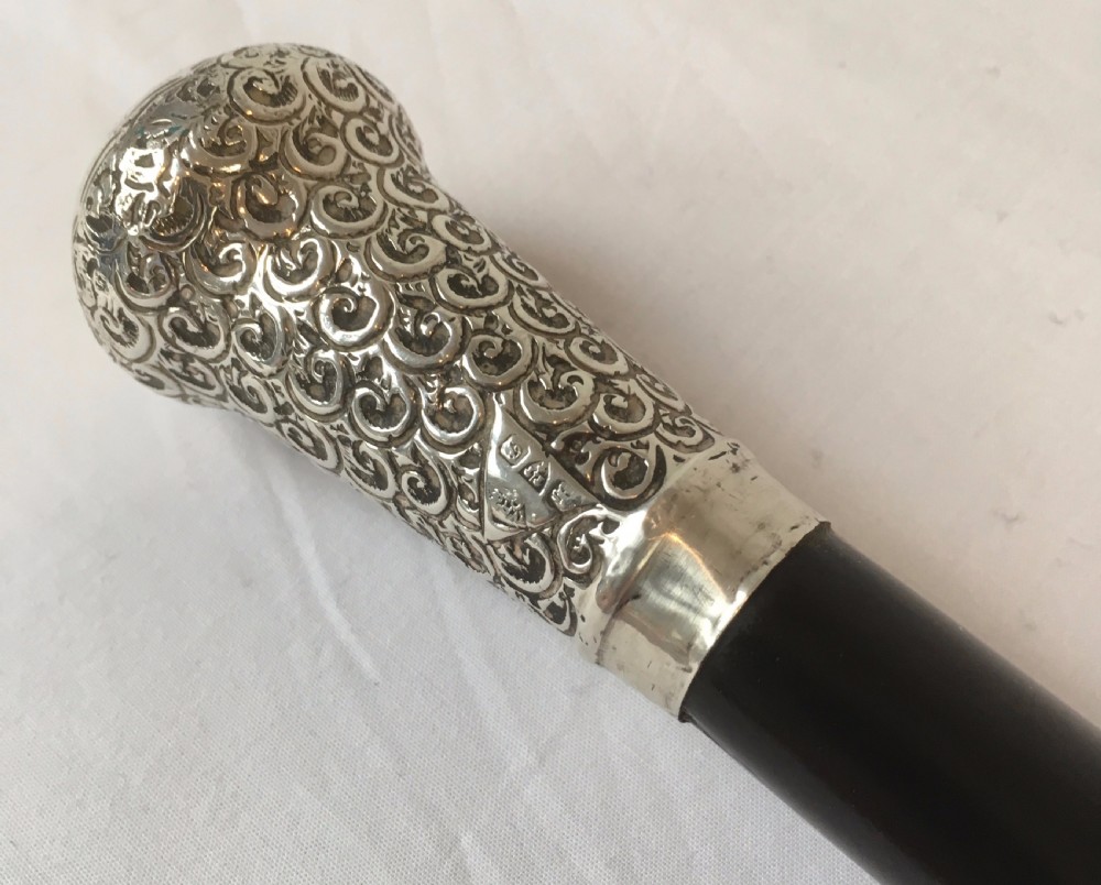 Edwardian Ebonised Sword Stick View II