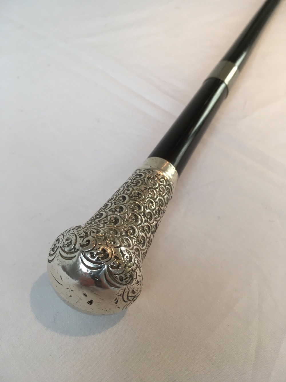 Edwardian Ebonised Sword Stick View VII