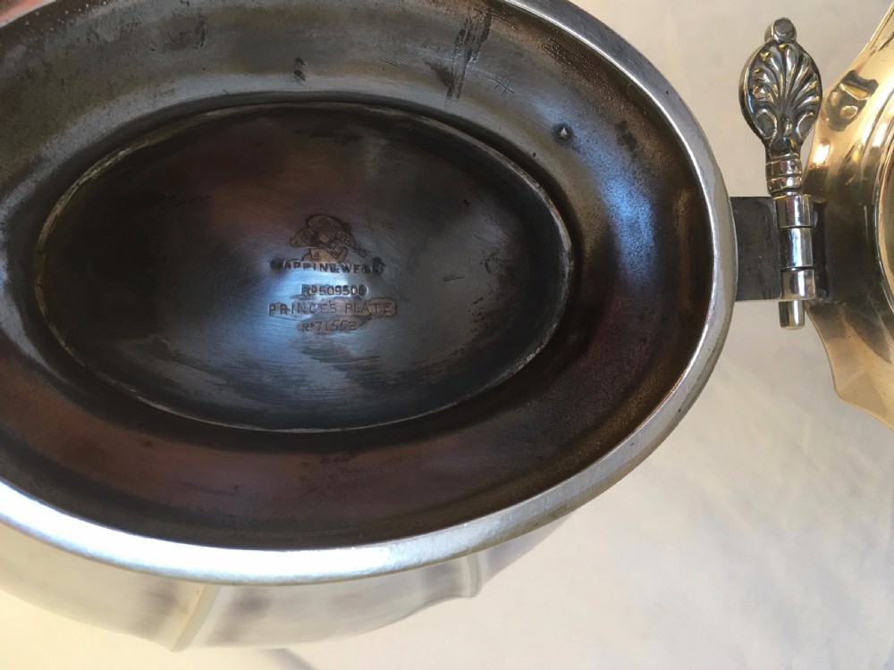Mappin & Webb Silver Plated Spirit Kettle View IV