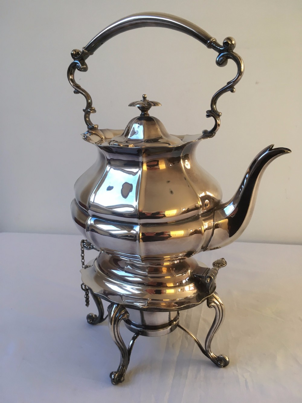 Mappin & Webb Silver Plated Spirit Kettle View VI