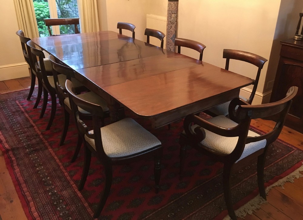 Georgian Extending Mahogany Dining Table