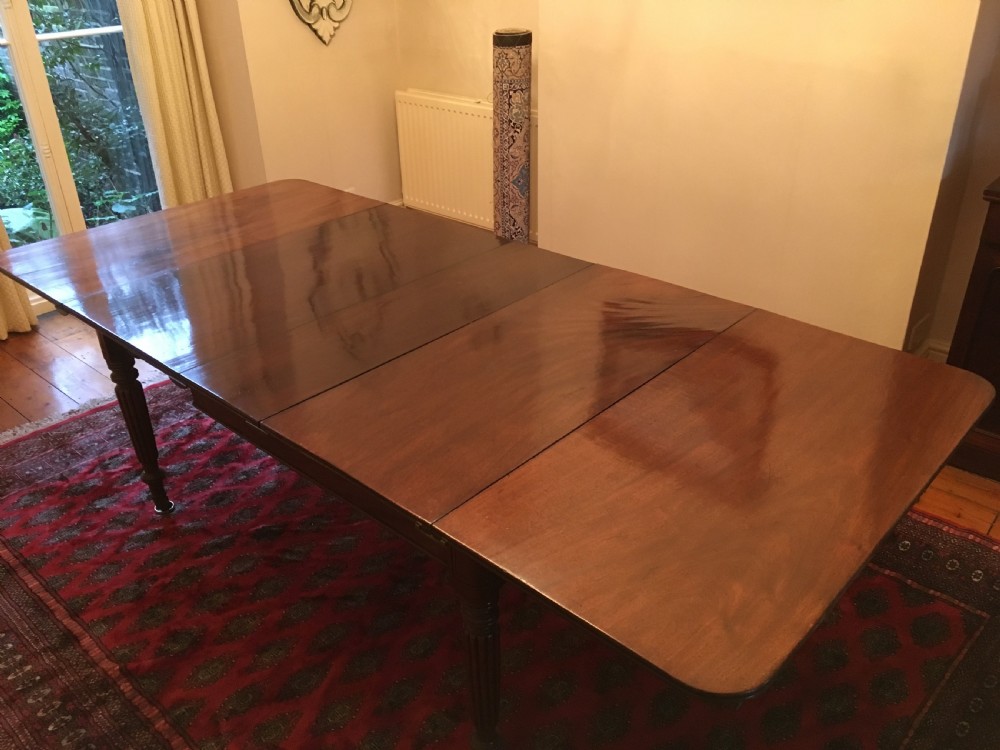 Georgian Extending Mahogany Dining Table View IV
