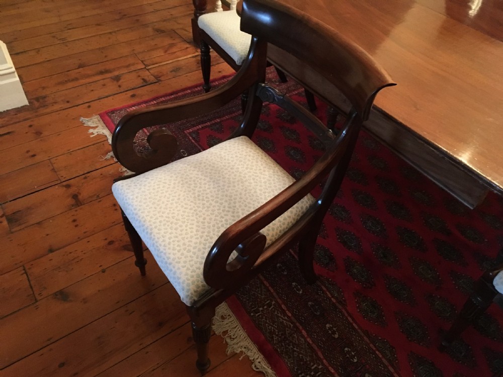 Mixed Set of 10 Rosewood Dining Chairs View III