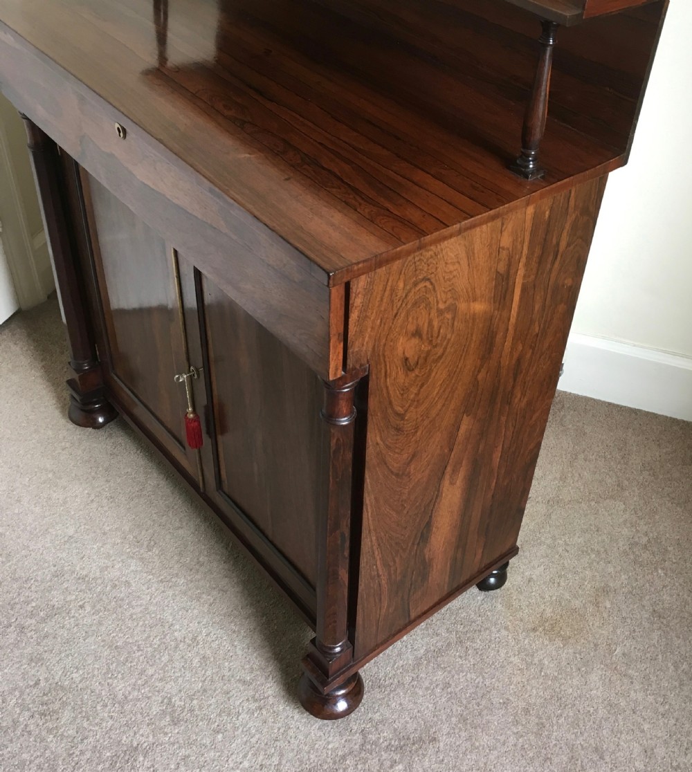 William IV Rosewood Chiffonier View III