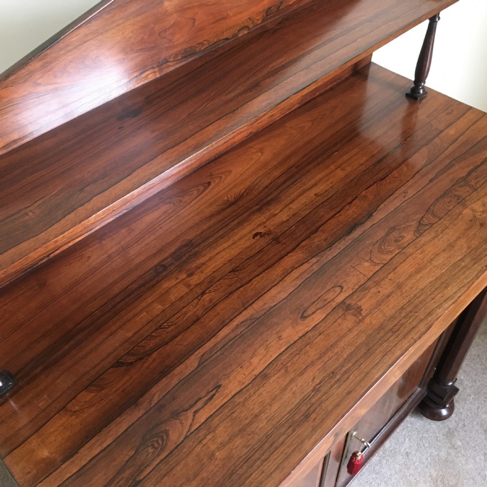 William IV Rosewood Chiffonier View VIII