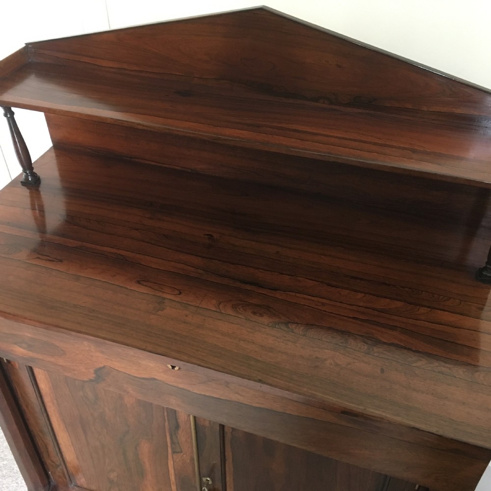 William IV Rosewood Chiffonier View IX