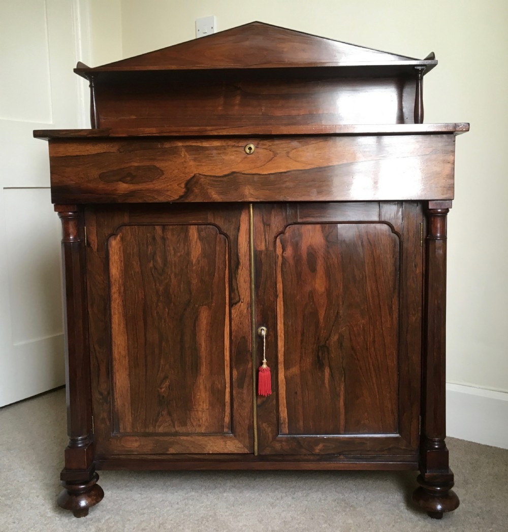William IV Rosewood Chiffonier View X