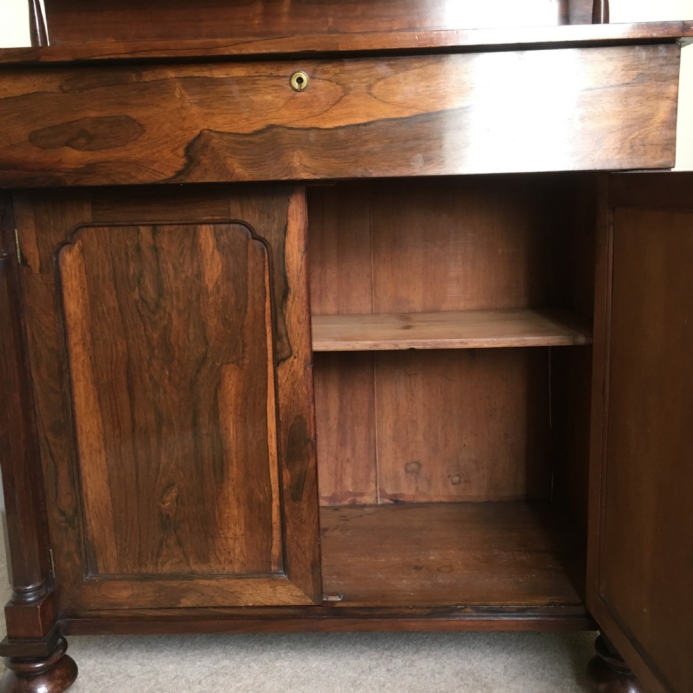 William IV Rosewood Chiffonier View XII