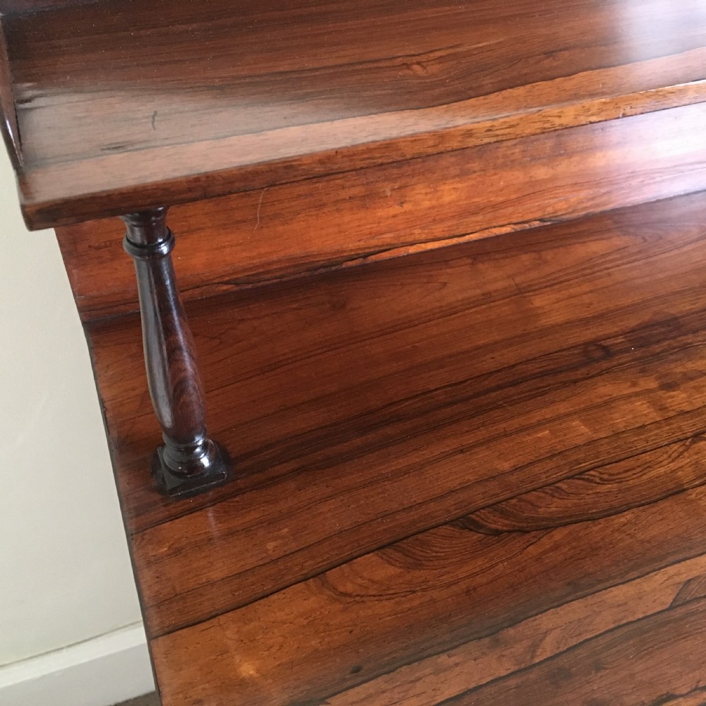 William IV Rosewood Chiffonier View XV