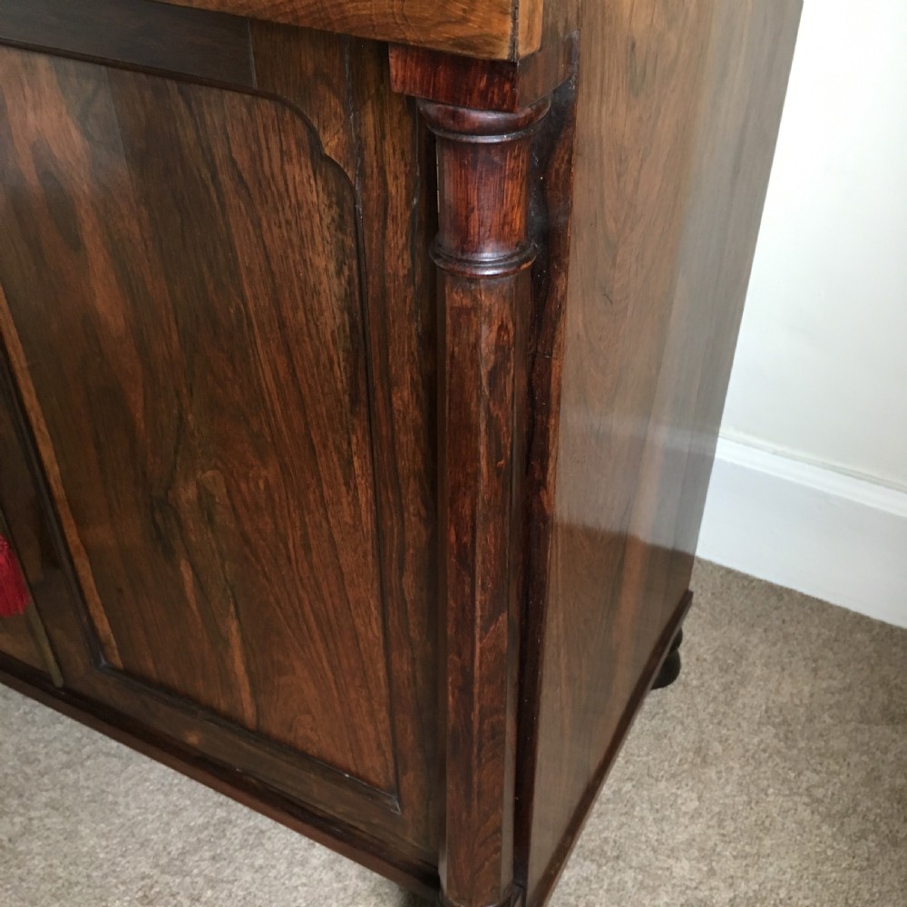 William IV Rosewood Chiffonier View XVI