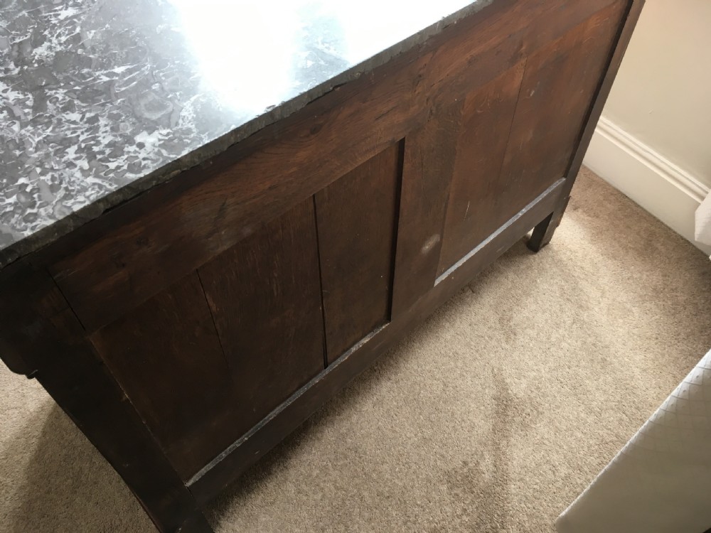 19th Century French Mahogany Commode View VIII