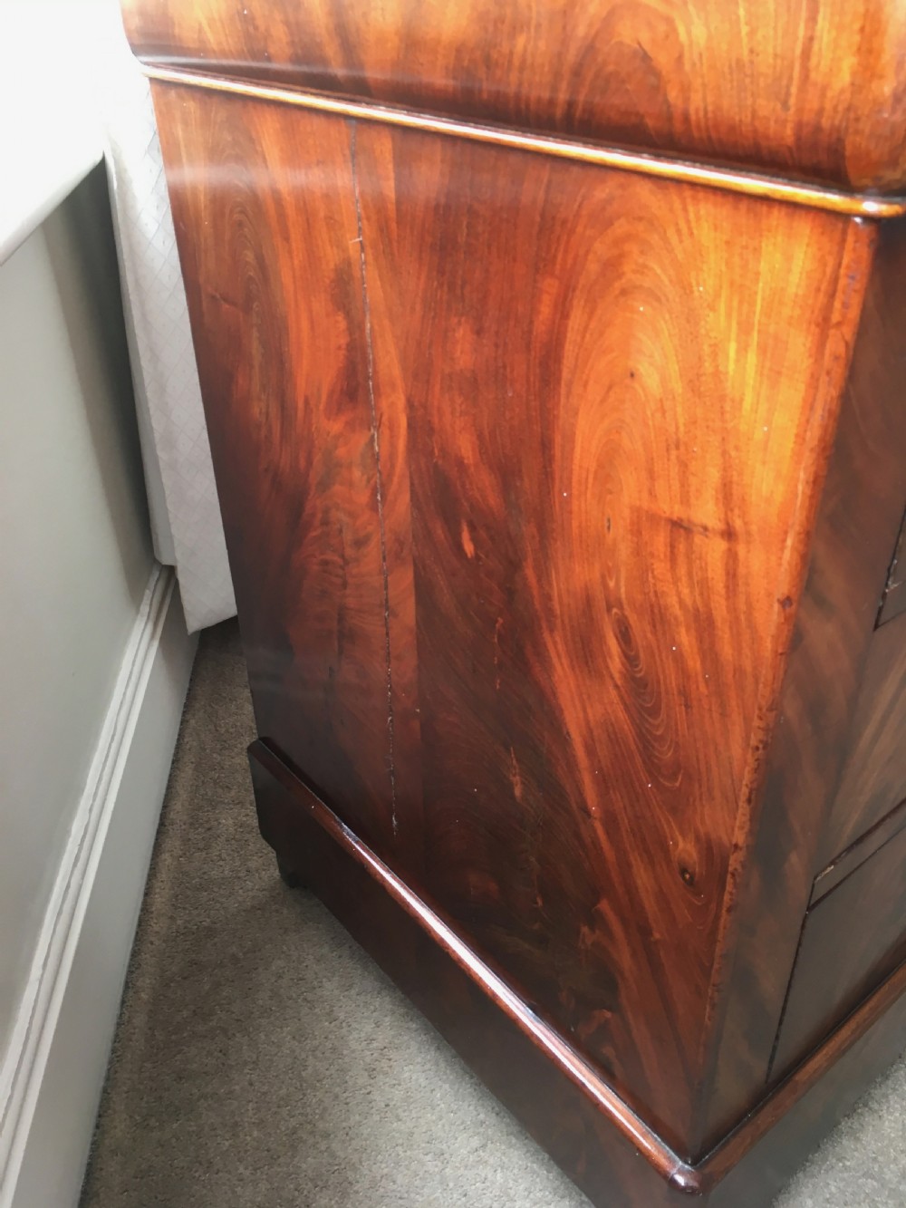 19th Century French Mahogany Commode View X