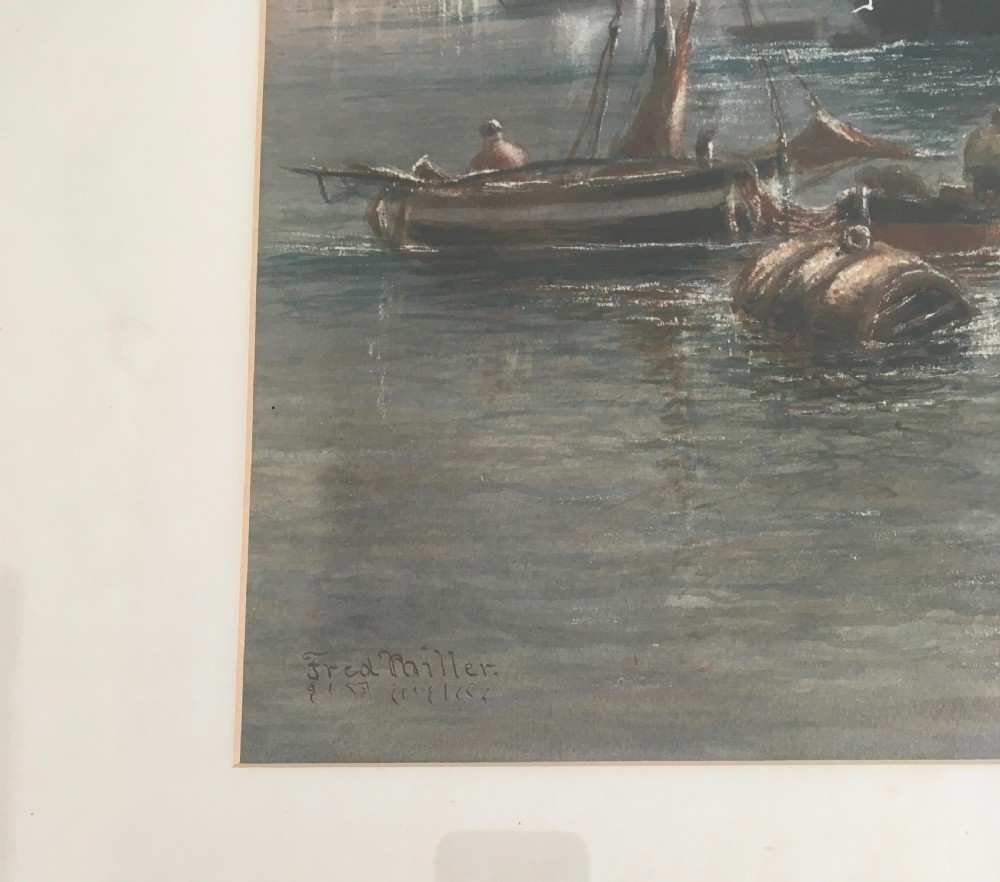 Pair of Marine Watercolours View VI