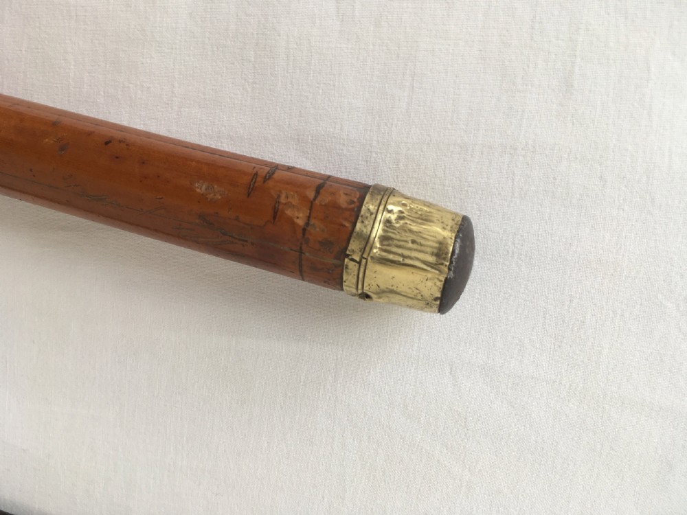 Victorian Malacca Silver Mounted Sword Stick View VII