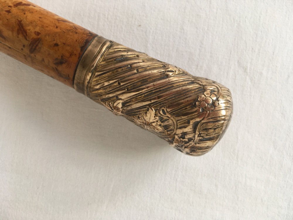 Georgian Brass Mounted Sword Stick View VI