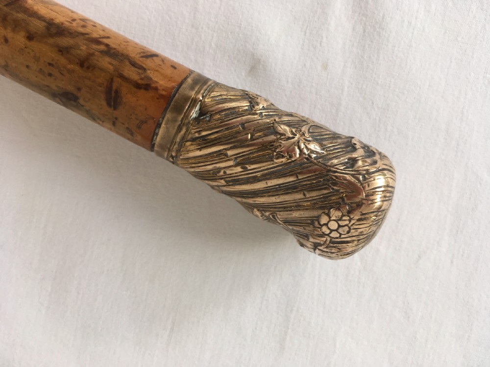 Georgian Brass Mounted Sword Stick View VII