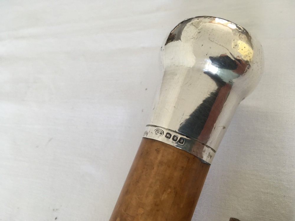 Mid 19th Century Silver Handled Malacca Sword Stick View IV