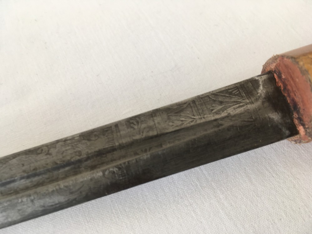 Mid 19th Century Silver Handled Malacca Sword Stick View VII