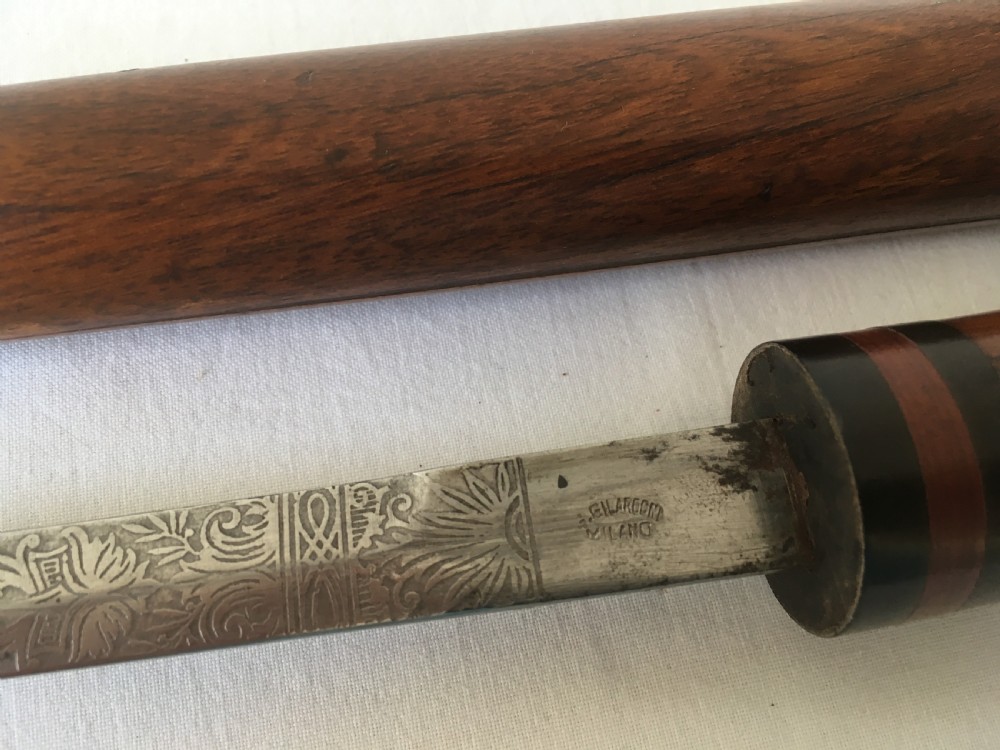 19th Century Mahogany Sword Stick View VI