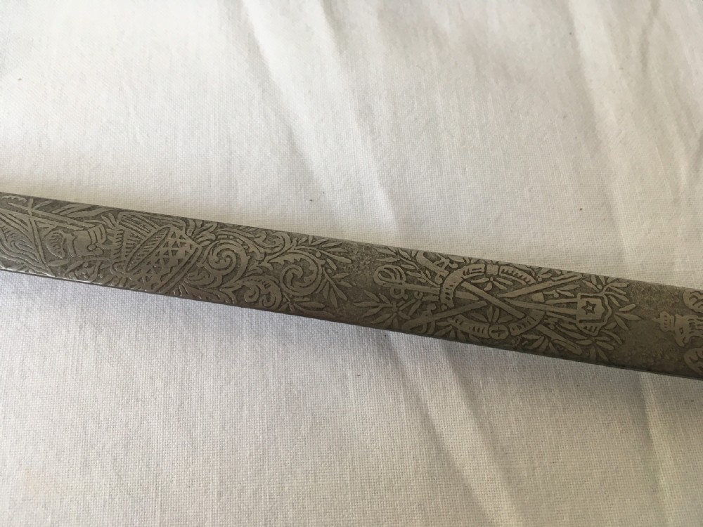 19th Century Mahogany Sword Stick View IX