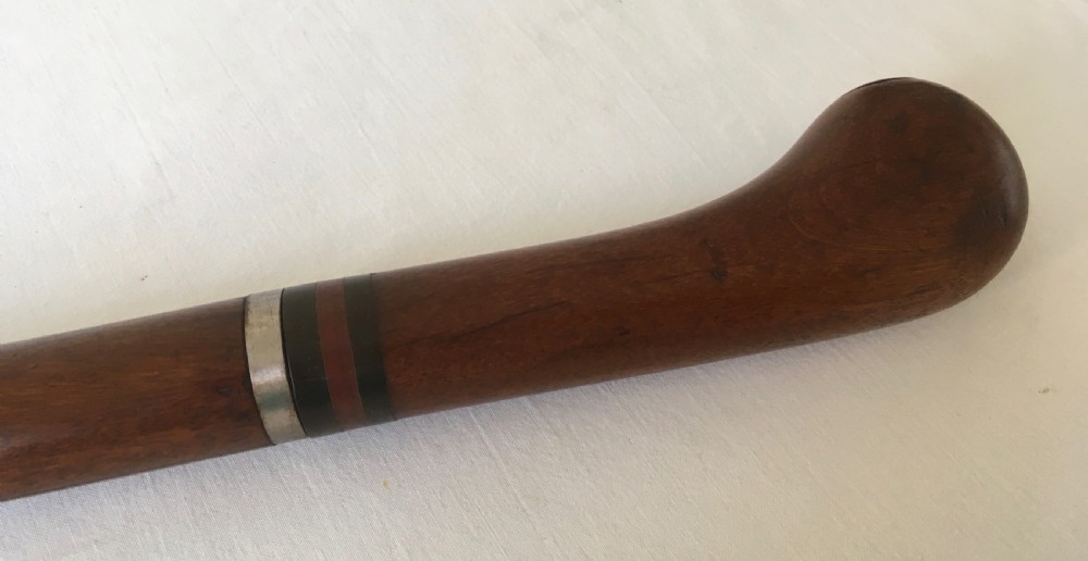 19th Century Mahogany Sword Stick View XII