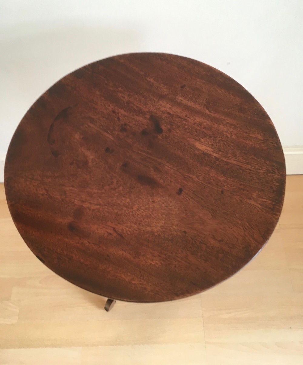 Georgian Mahogany Wine Table View VI