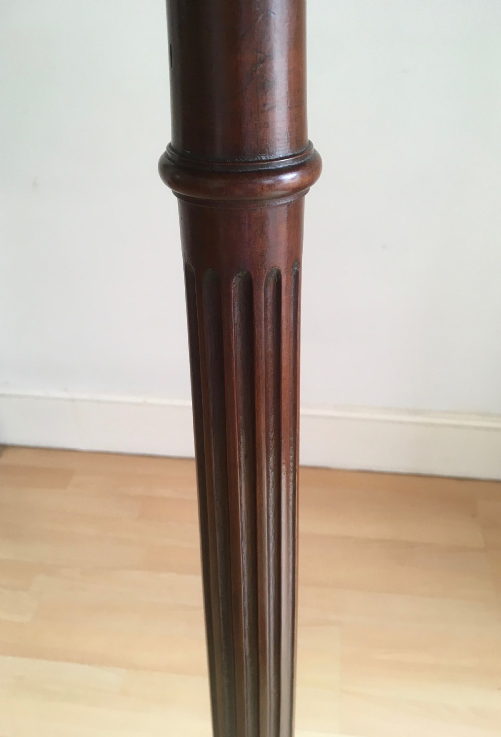 Inlaid Mahogany Plant Stand or Torchere View VII