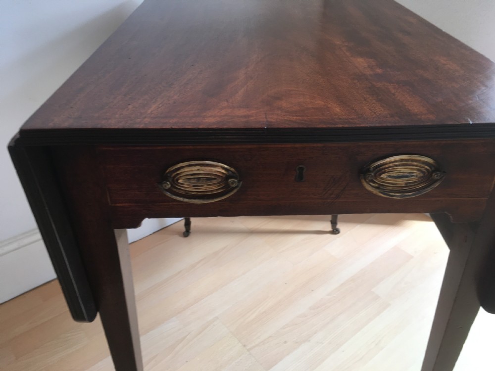 Georgian Mahogany Pembroke Table View IX