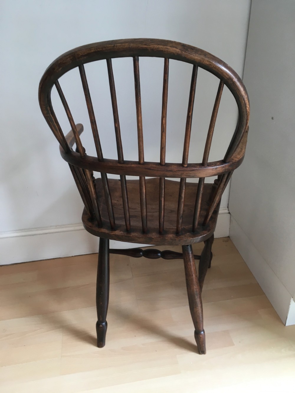 Elm Windsor Stick Back Armchair View VI