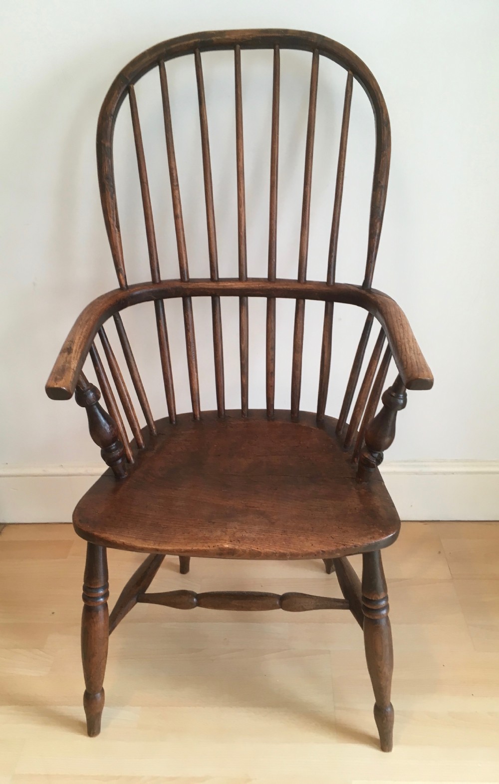 Elm Windsor Stick Back Armchair