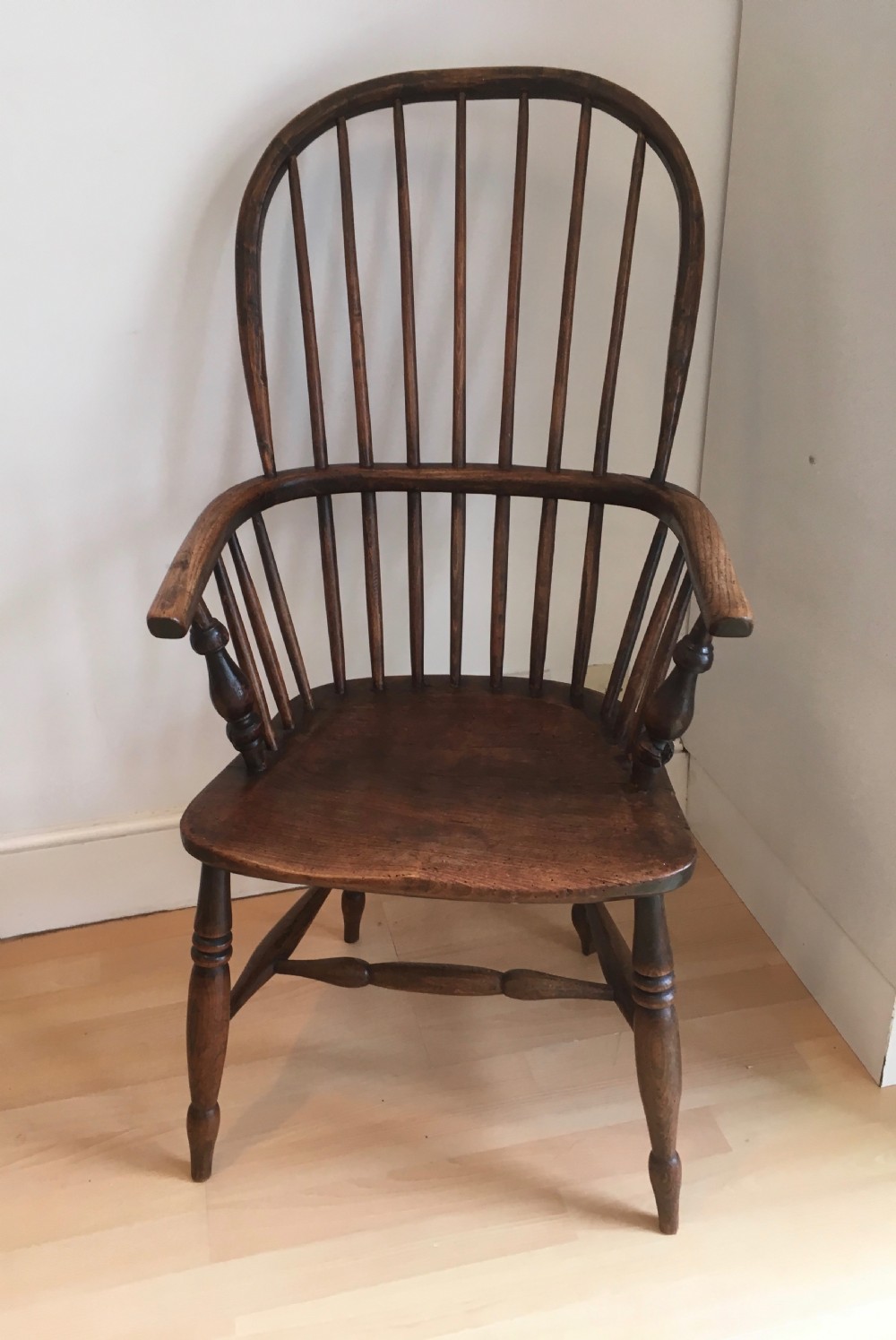 Elm Windsor Stick Back Armchair View II