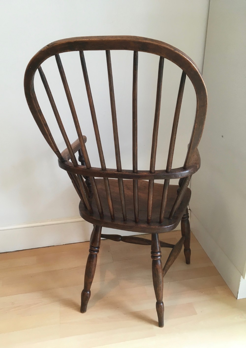 Elm Windsor Stick Back Armchair View VI