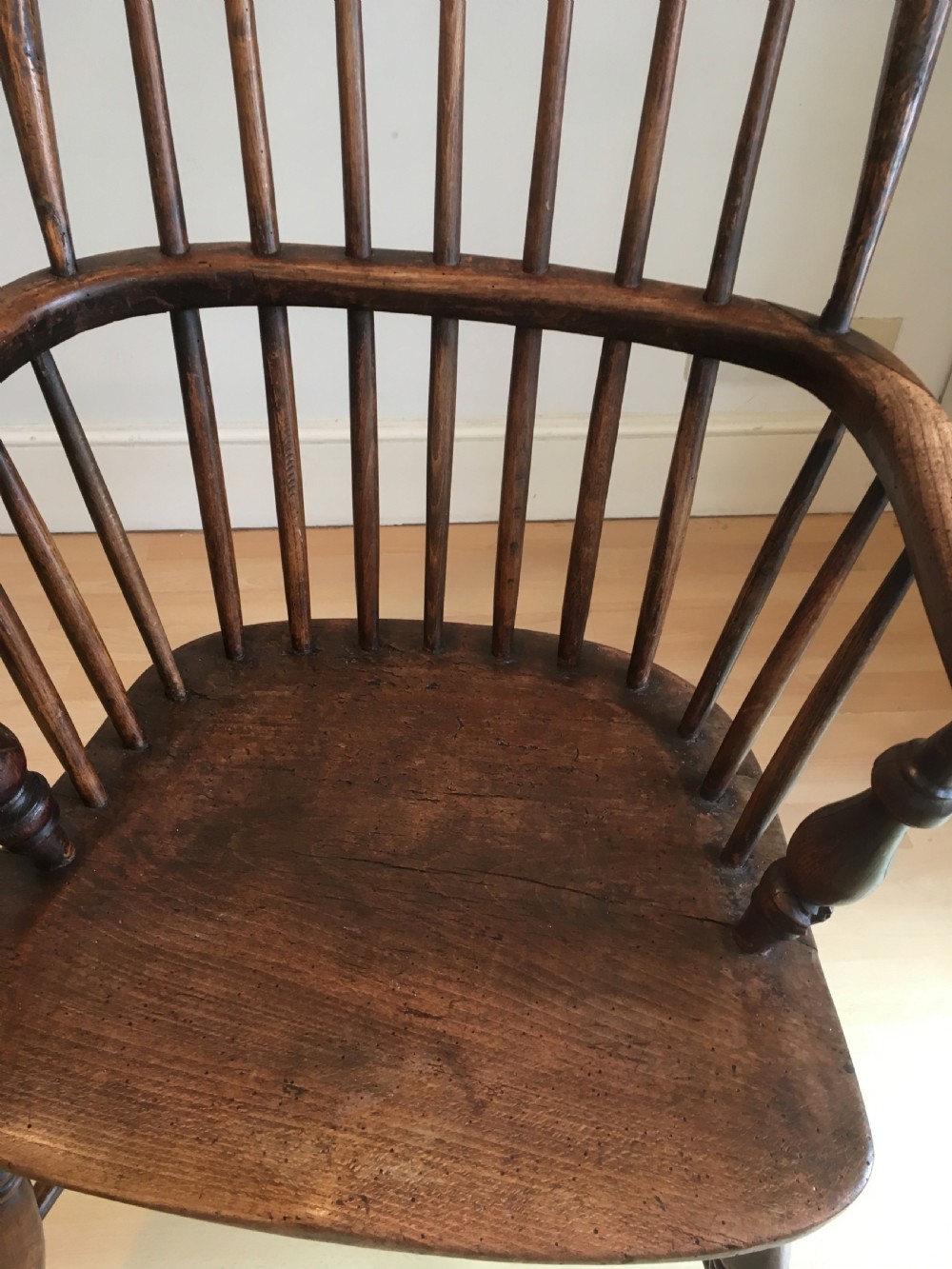 Elm Windsor Stick Back Armchair View VIII