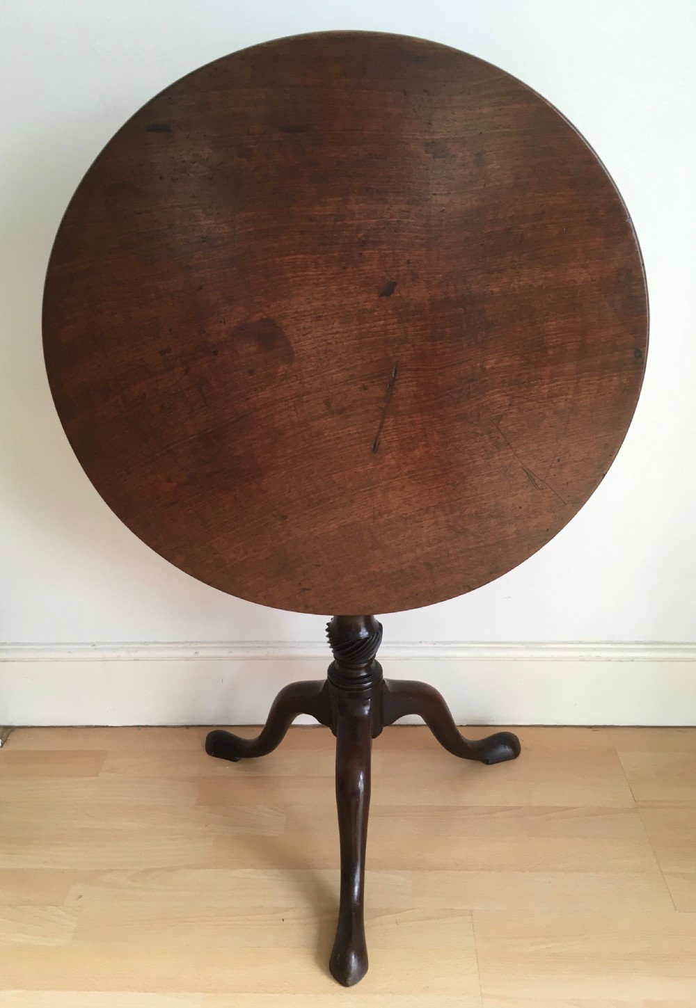Georgian Mahogany Tilt Top Table