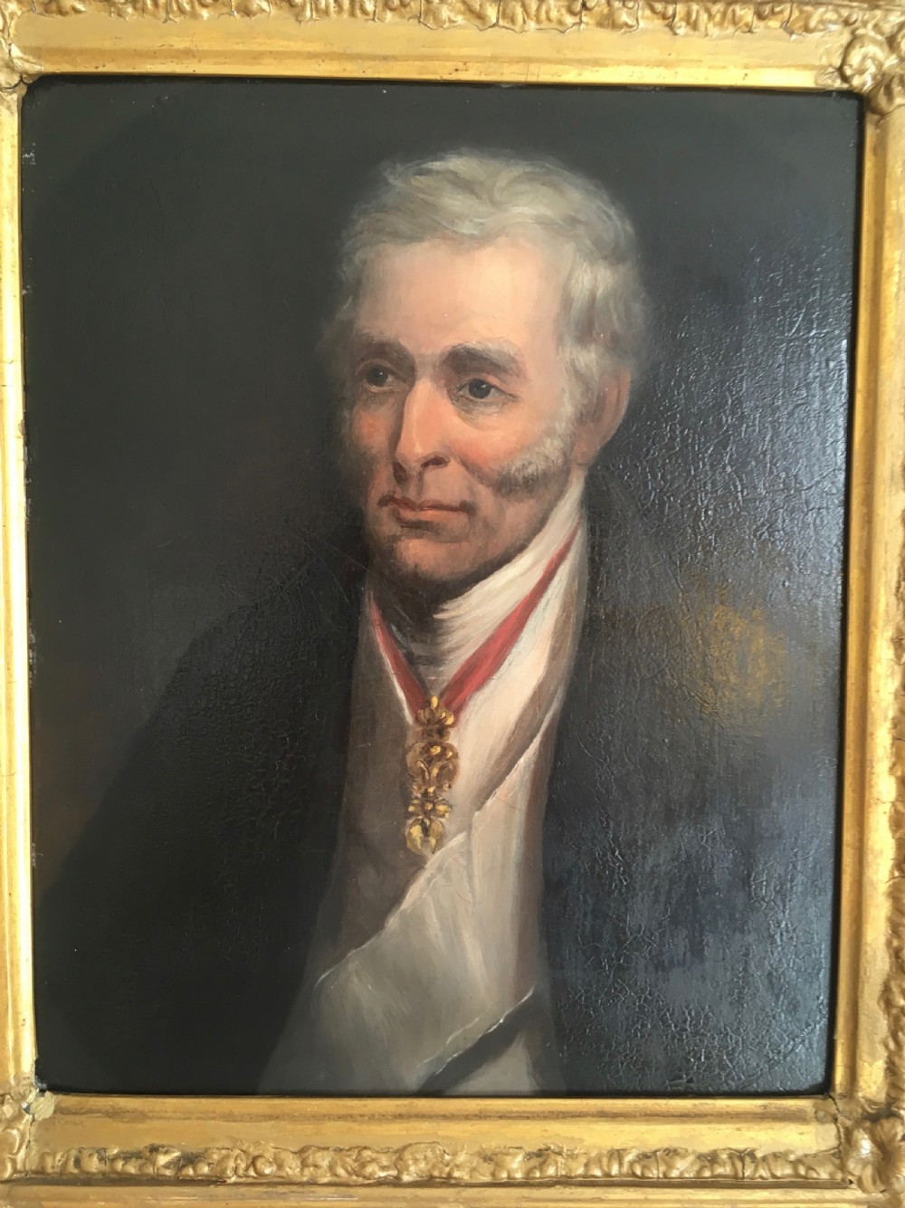 1st Duke of Wellington, Oil on Board View II