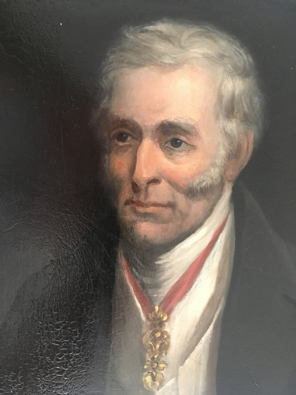 1st Duke of Wellington, Oil on Board View X