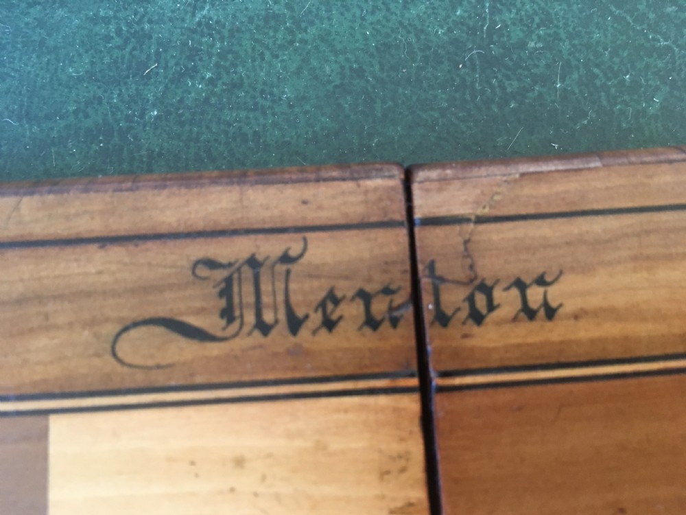 19th Italian Marquetry Folding Chess Board. View XII