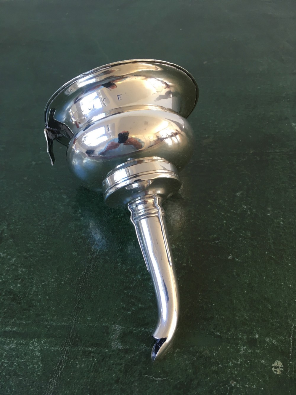 Regency Silver Wine Funnel - Exeter 1820 View II