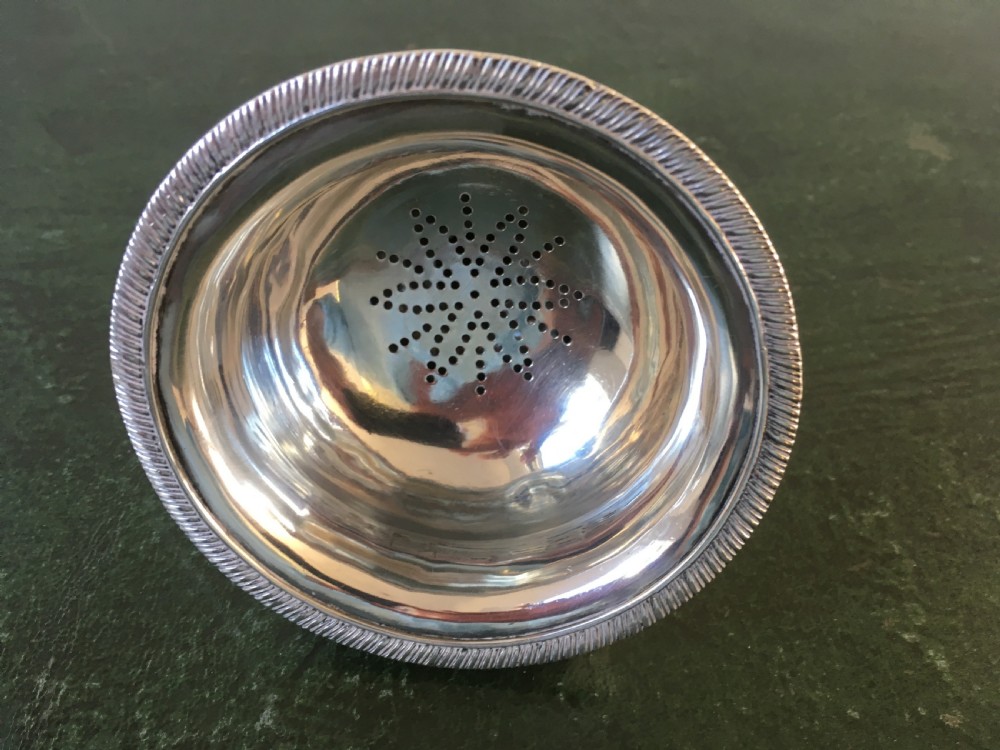 Regency Silver Wine Funnel - Exeter 1820 View VII